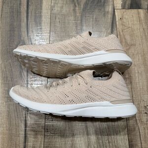 APL Women's TechLoom Wave Light Beige Knit Sneakers